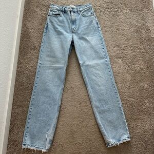 Abercrombie 90s straight ultra high rise